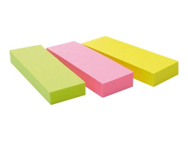 3M - Post-it 671-3 - Seitenmarker - 25 x 76 mm - 300 Blatt (3 x 100)