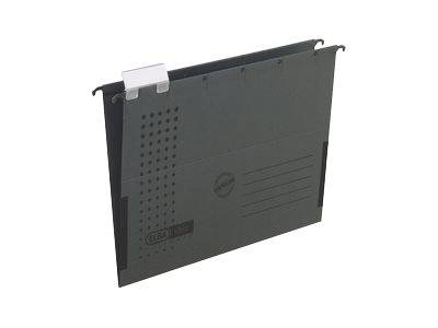 ELBA chic ULTIMATE - Hängeregister - für A4 - Kapazität: 330 Blätter - mit Register - Anthrazit (Packung mit 5)