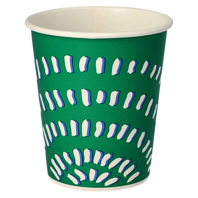 STARPAK Papp-Trinkbecher, 0,2 l, grün, 100er