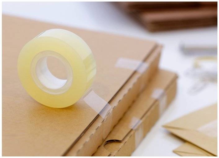3M - Scotch 550 - Büro-Klebeband - 19 mm x 33 m - Polypropylen - transparent (Packung mit 8)