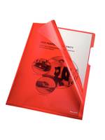 ESSELTE LEITZ - bene - L-förmiger Ordner - für A4 - durchsichtig