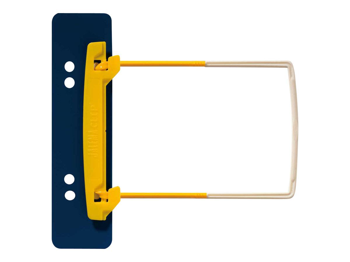 Jalema JalemaClip Plus - Clip-Befestigungsmechanismus - weiß, Gelb (Packung mit 100)