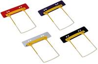 Jalema JalemaClip Plus - Clip-Befestigungsmechanismus - weiß, Gelb (Packung mit 100)