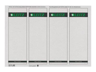 ESSELTE LEITZ - Leitz Selbstklebende Rückenschilder