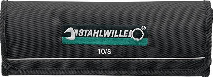 Doppelmaulschlüsselsatz 10/8 8-tlg.SW6-22mm CR-A-STA verchr.STAHLWILLE