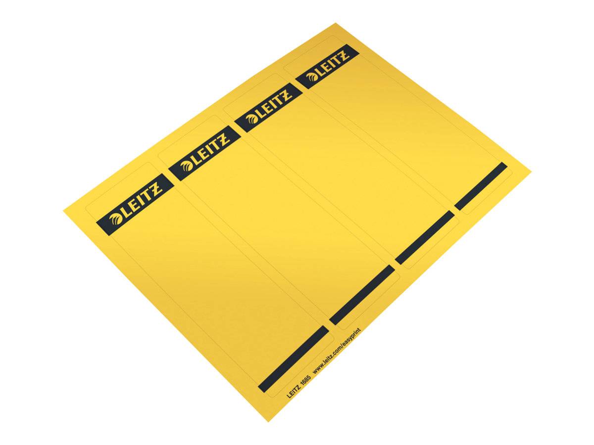 Esselte Leitz Ordneretiketten - Gelb (Packung mit 100)