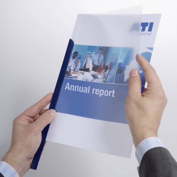 Durable 2900-01, Schwarz, 30 Blätter, Kunststoff, A4, 100 Stück(e), 13 mm