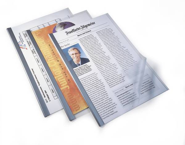 Durable 2900-01, Schwarz, 30 Blätter, Kunststoff, A4, 100 Stück(e), 13 mm