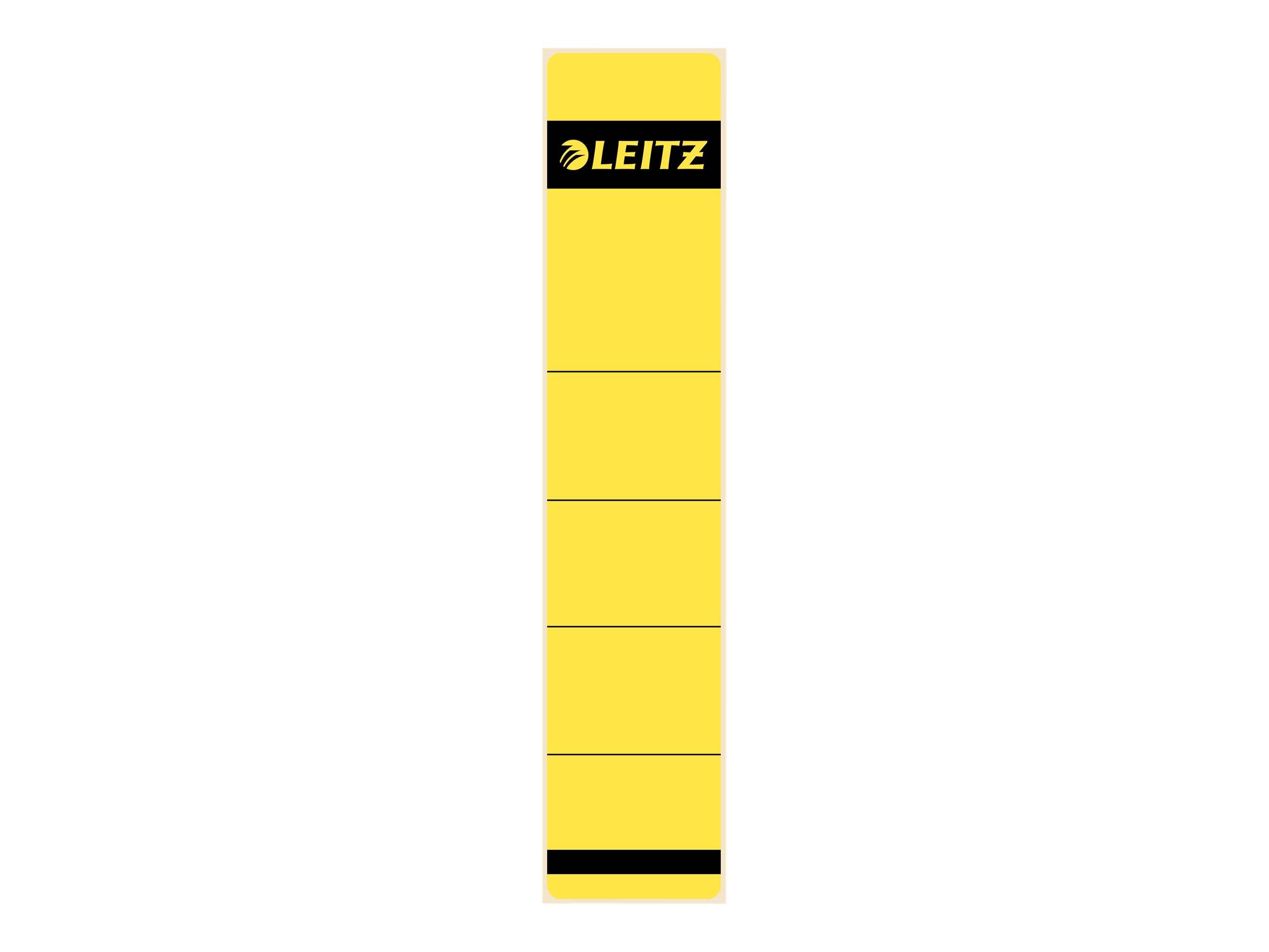 Esselte Leitz Ordneretiketten - Gelb (Packung mit 10)