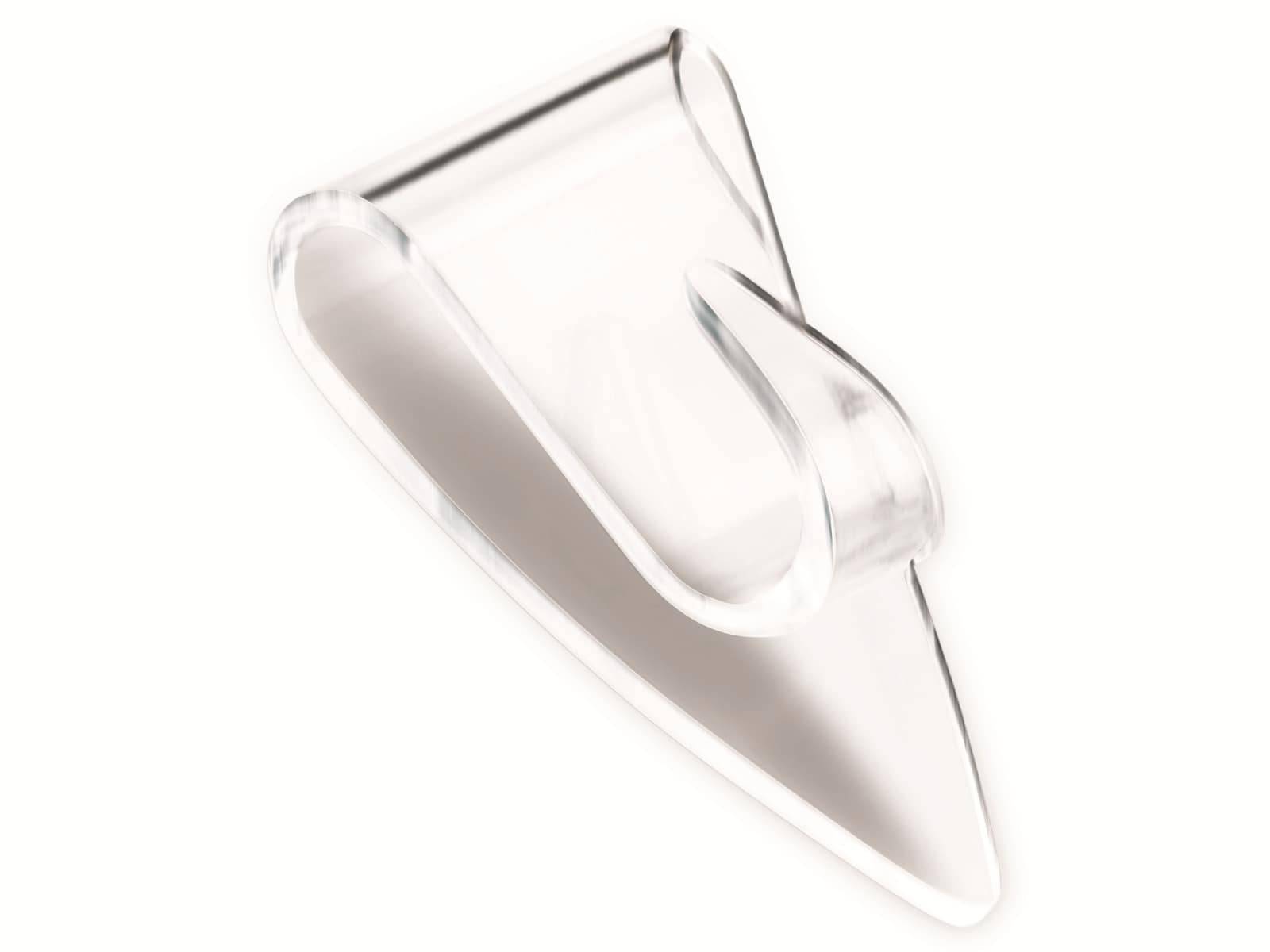 TESA Powerstrips® transparent, Deco-Haken 58900-00013-20