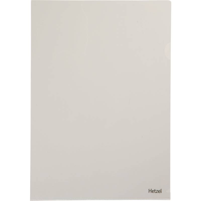 HETZEL Sichthülle Top Quality, A4, PVC, glasklar, 0,135 mm