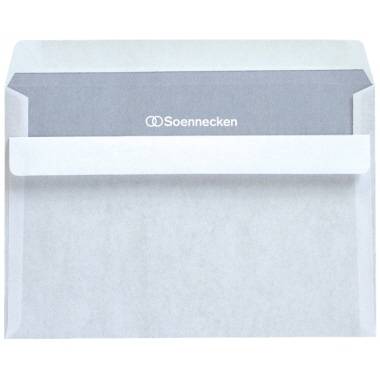 Soennecken Briefhülle 1321 C6 75g oF sk hf weiß 100 St./Pack. - Artikel: 327666001