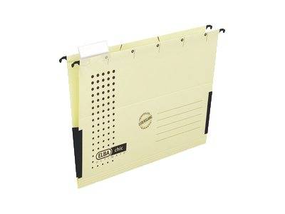 ELBA chic ULTIMATE - Hängeregister - für A4 - Kapazität: 330 Blätter - Chamois (Packung mit 5)