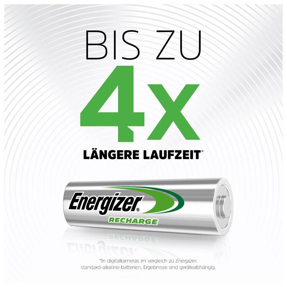 Energizer Batterie Mignon, 1,2 V, 2.000 mAh, AA / LR3