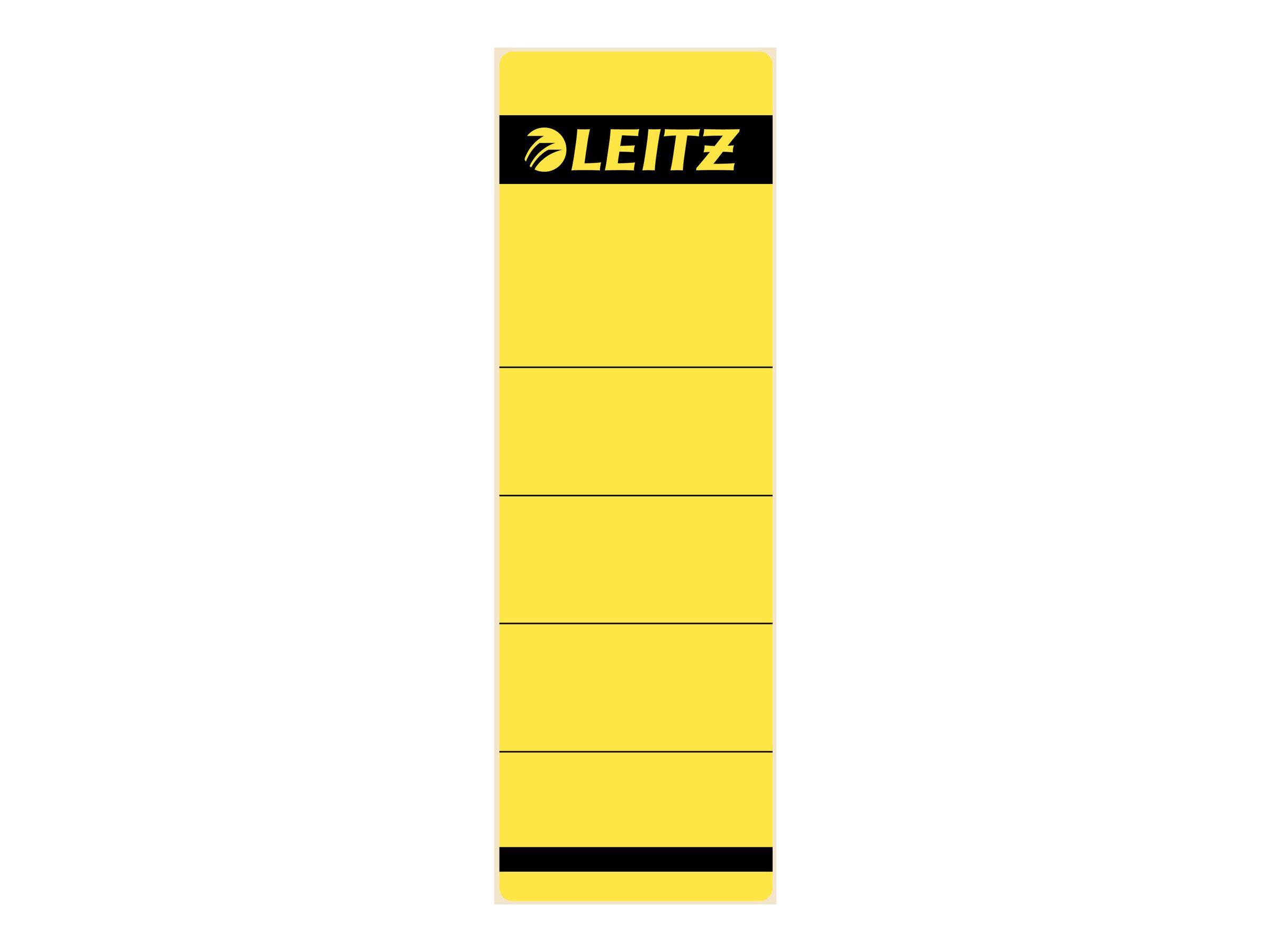 Esselte Leitz Ordneretiketten - Gelb (Packung mit 10)