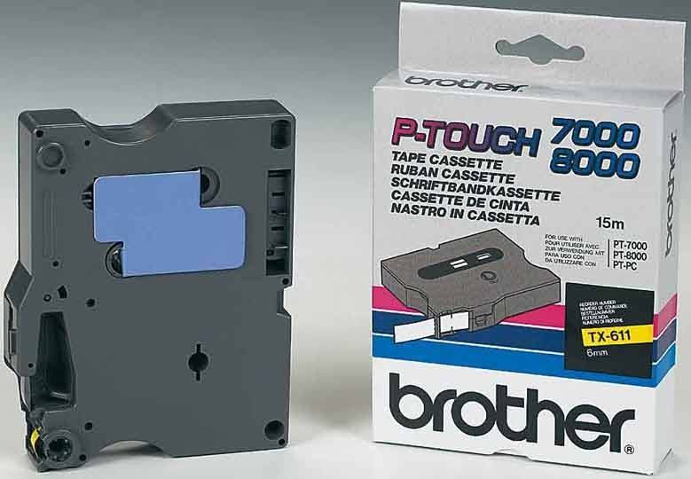 Brother Schriftbandkassette TX-611