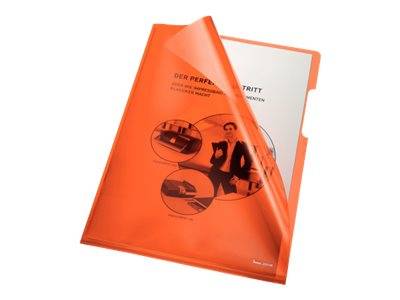 Bene L-förmiger Ordner - für A4 - orange (Packung mit 100)