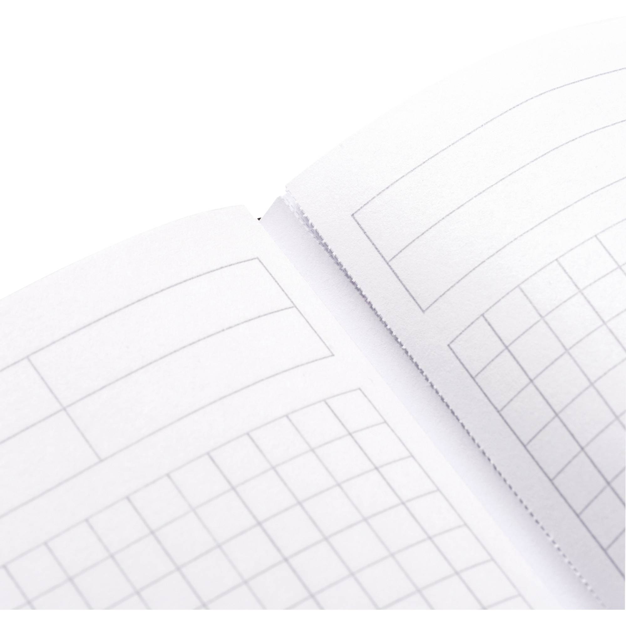 König Ebhardt Notizbuch 8655227 DIN A5 96Bl kar. schwarz