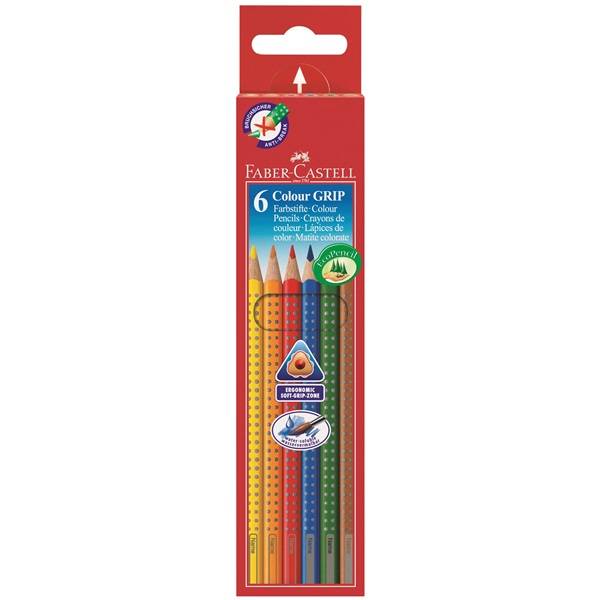 FABER-CASTELL GRIP - Farbstift (Packung mit 6)