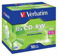Verbatim DataLifePlus - 10 x CD-RW - 700 MB (80 Min)