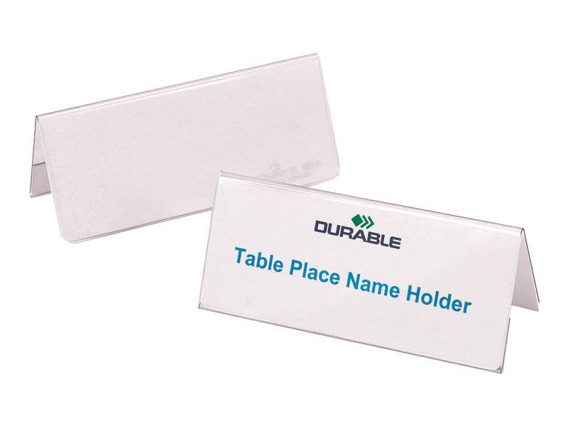 DURABLE - Weiß - 122 x 150 mm - 150 g/m² - 40 Karte(n) (20 Bogen x 2)