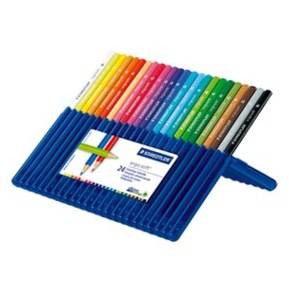 STAEDTLER ergosoft - Farbstift - verschiedene Farben (Packung mit 24)