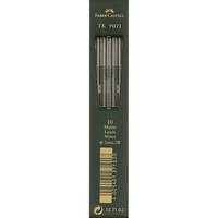 Faber-Castell TK 9071 - Bleistiftmine - 2B - Intense Black - 2 mm (Packung mit 10)