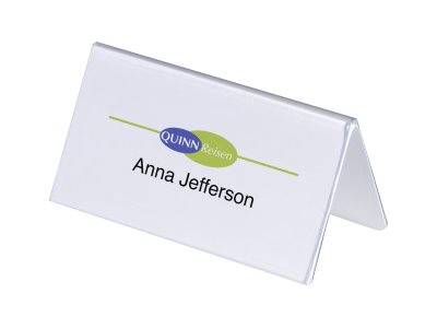 DURABLE - Schildhalterung - Desktop - für 52 x 100 mm, 104 x 100 mm