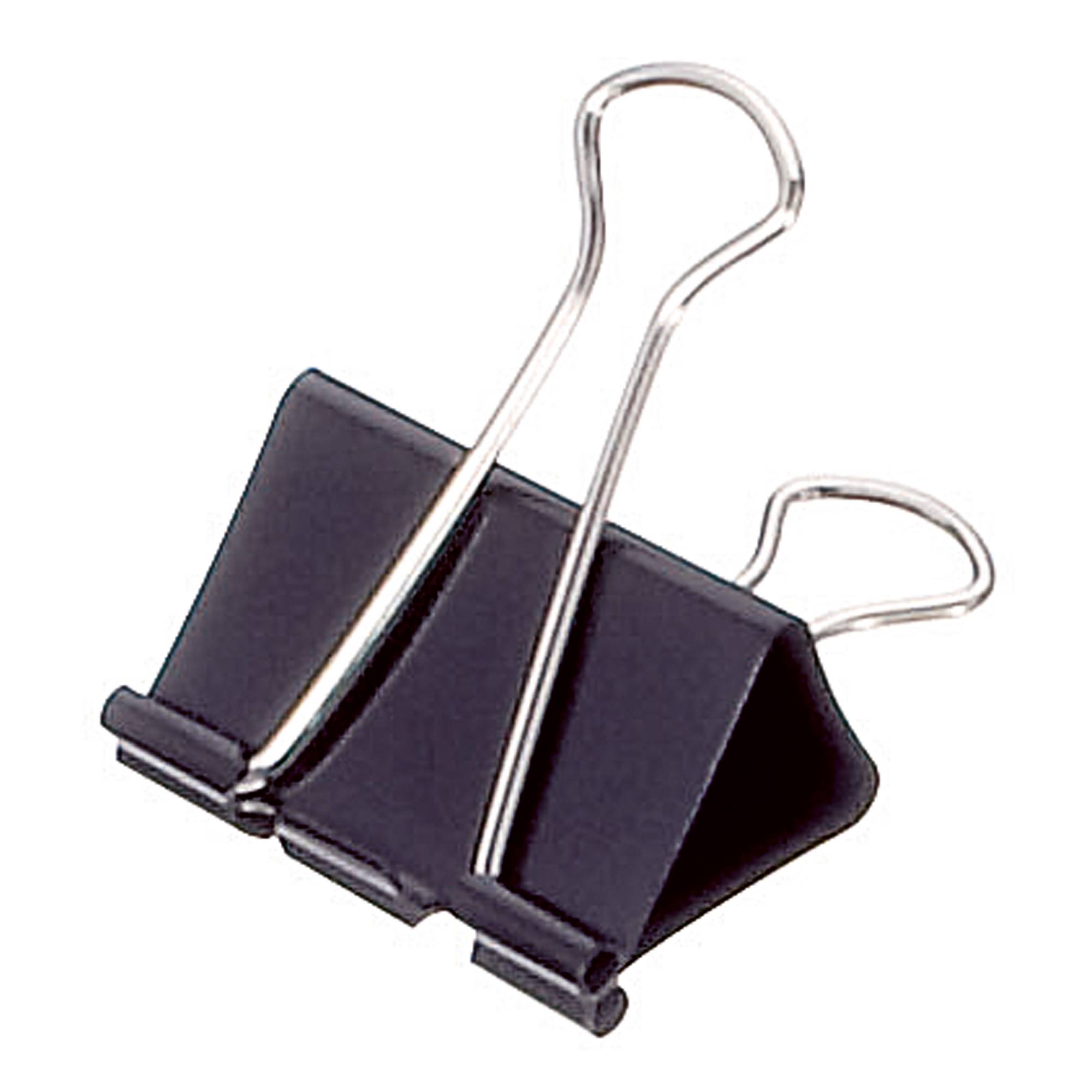 Soennecken Foldbackklemmer 1562 40x19mm schwarz 12 St./Pack. - Artikel: 176654990