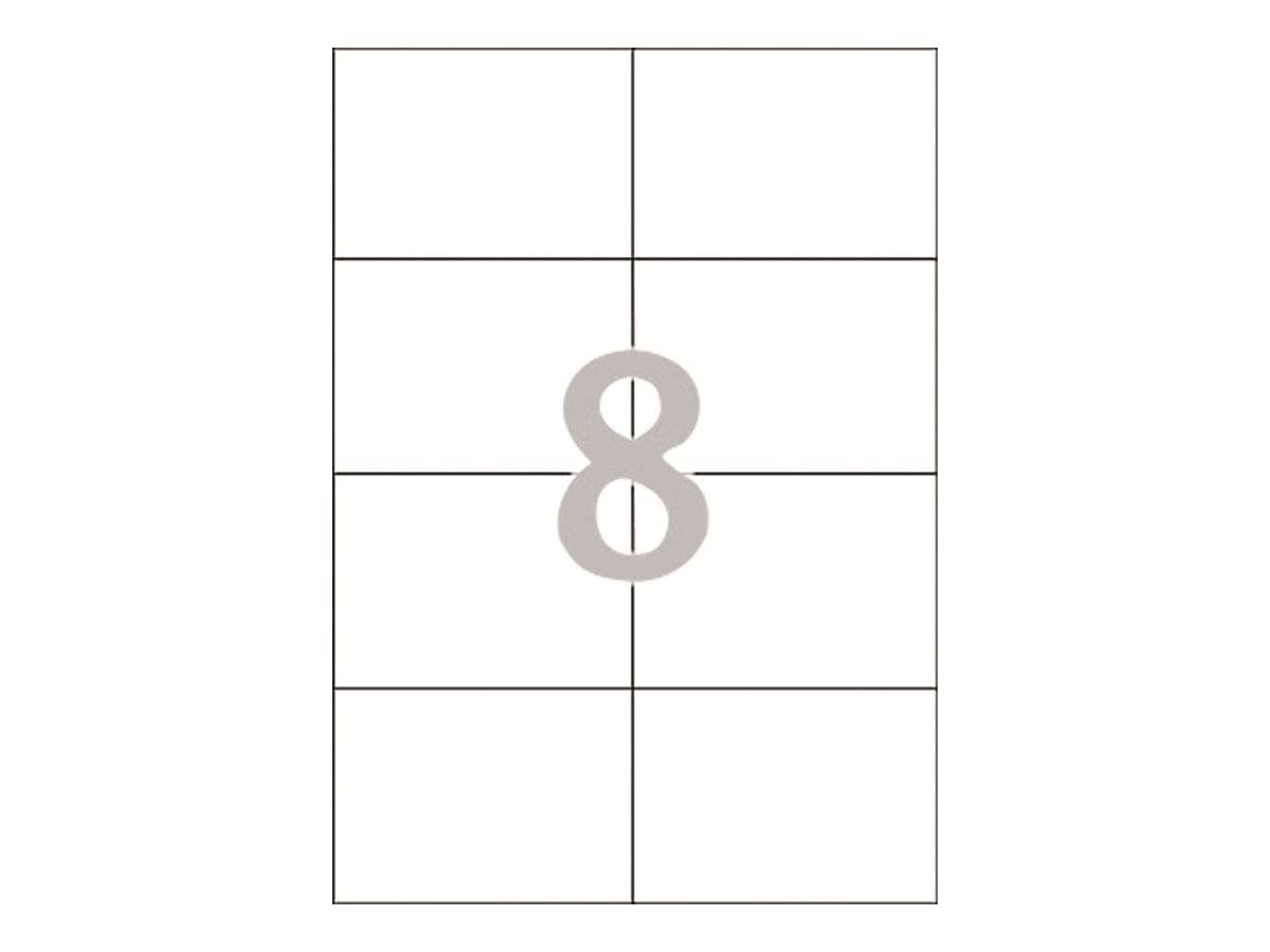 AVERY ZWECKFORM - Avery - Weiß - 105 x 74 mm 800 Etikett(en) (100 Bogen x 8)