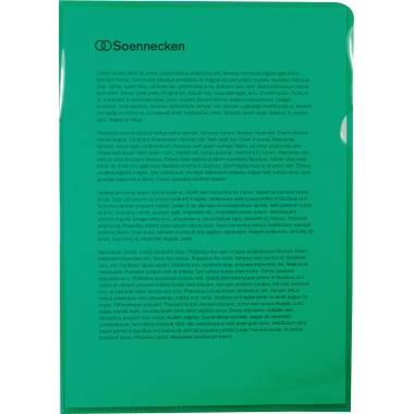 Soennecken Sichthülle 1470 DIN A4 PP grün 50 St./Pack. - Artikel: 126070060