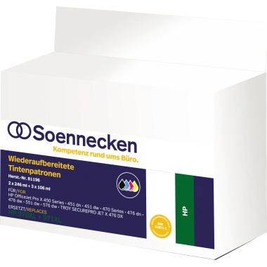 Soennecken Tintenpatrone 81196 wie 970XL/971XL sw/c/m/y 4 St./Pack.