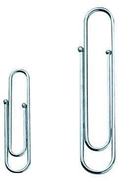 NORICA Büroklammer 2261 50mm gewellt verzinkt 100 St./Pack.