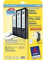 AVERY ZWECKFORM - Avery File Folder Labels - Weiß - 192 x 38 mm 175 Etikett(en) (25 Bogen x 7)