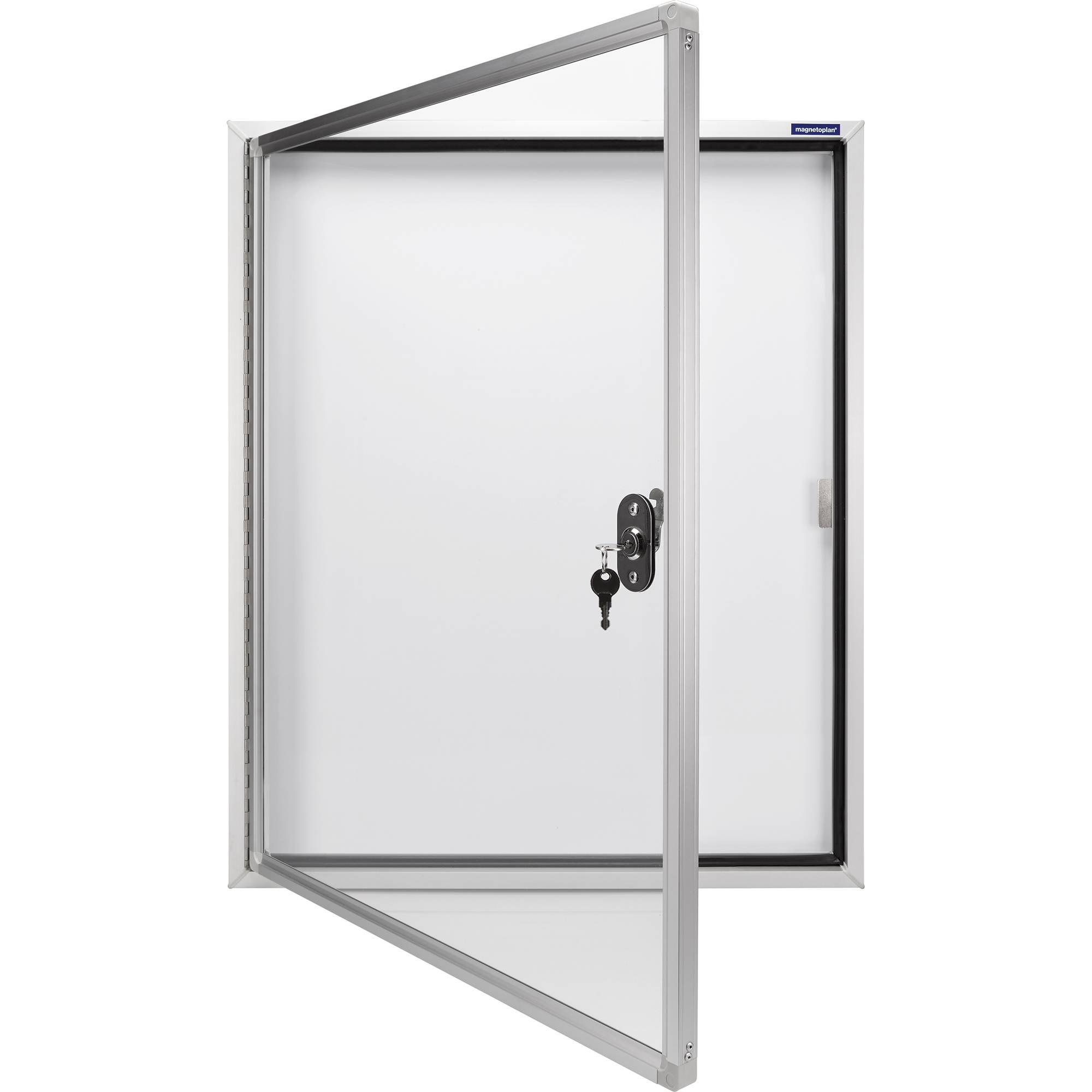 magnetoplan Schaukasten CC 1214200 90x112,5cm 9xDIN A4 Aluminium ws