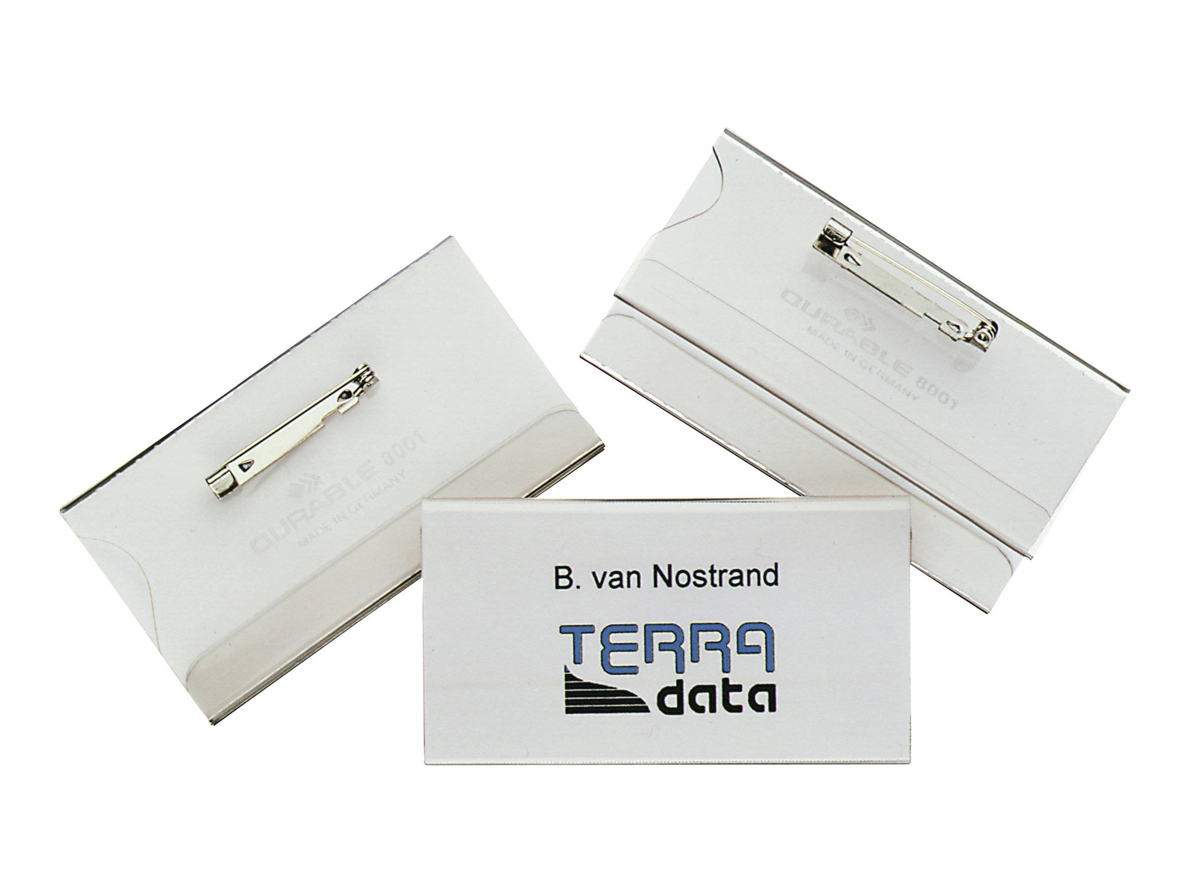Durable Namensschildhalterung - für 40 x 75 mm