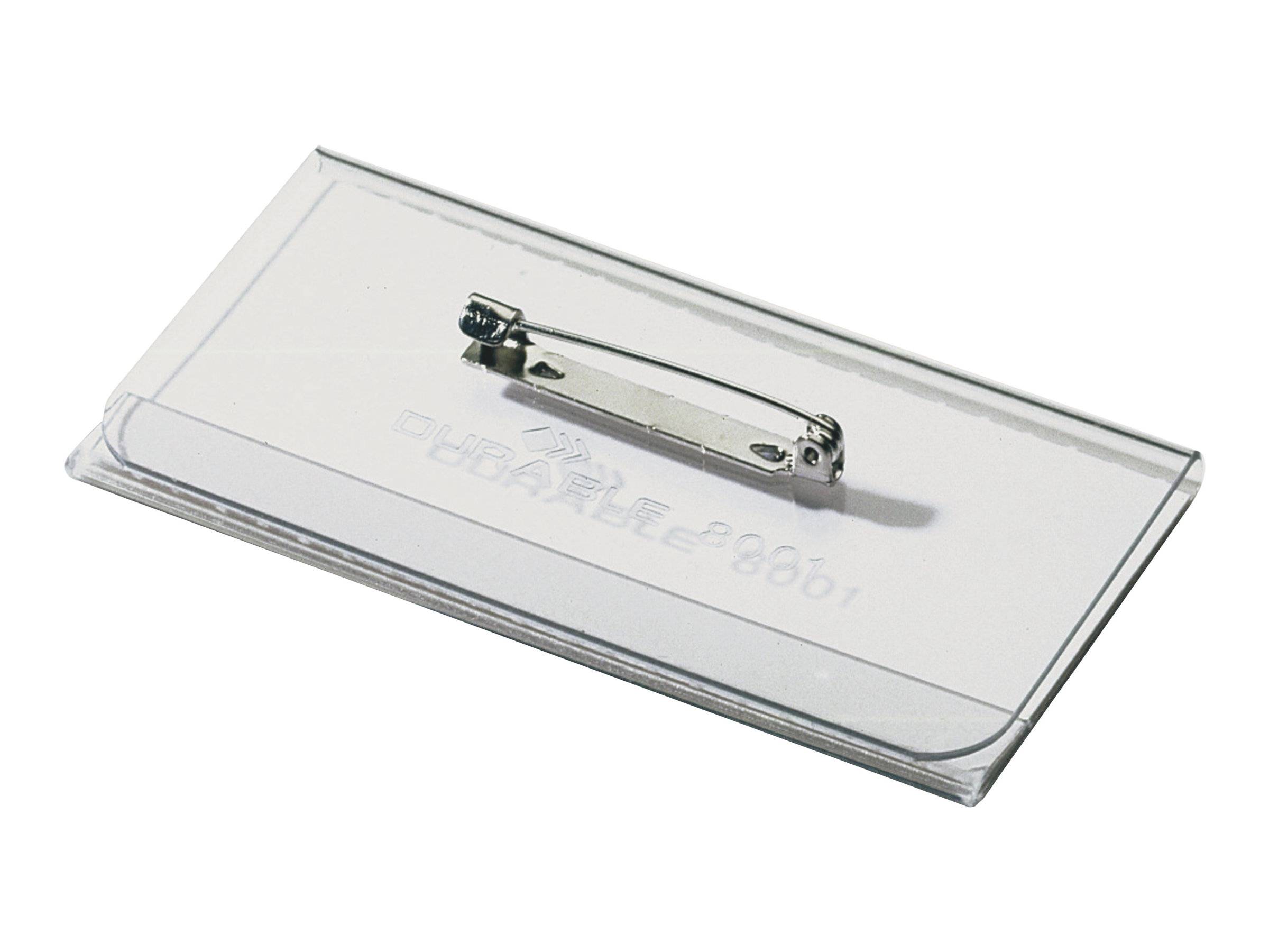 Durable Namensschildhalterung - für 40 x 75 mm