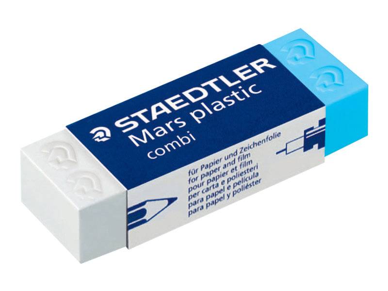 STAEDTLER Mars plastic combi - Radierer - 6.5