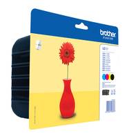 Brother LC121 Value Pack - Schwarz, Gelb, Cyan, Magenta