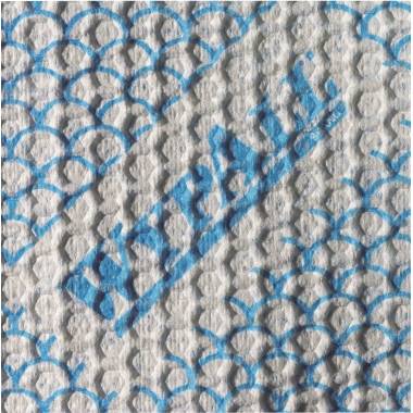 WYPALL Wischtuch X80 19139 Viertelfalz 35x34cm bl 30 St./Pack.