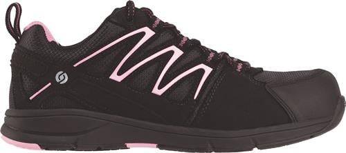 BAAK Damensicherheitsschuh Silvy2 Größe 37 schwarz / magenta - 34252-37