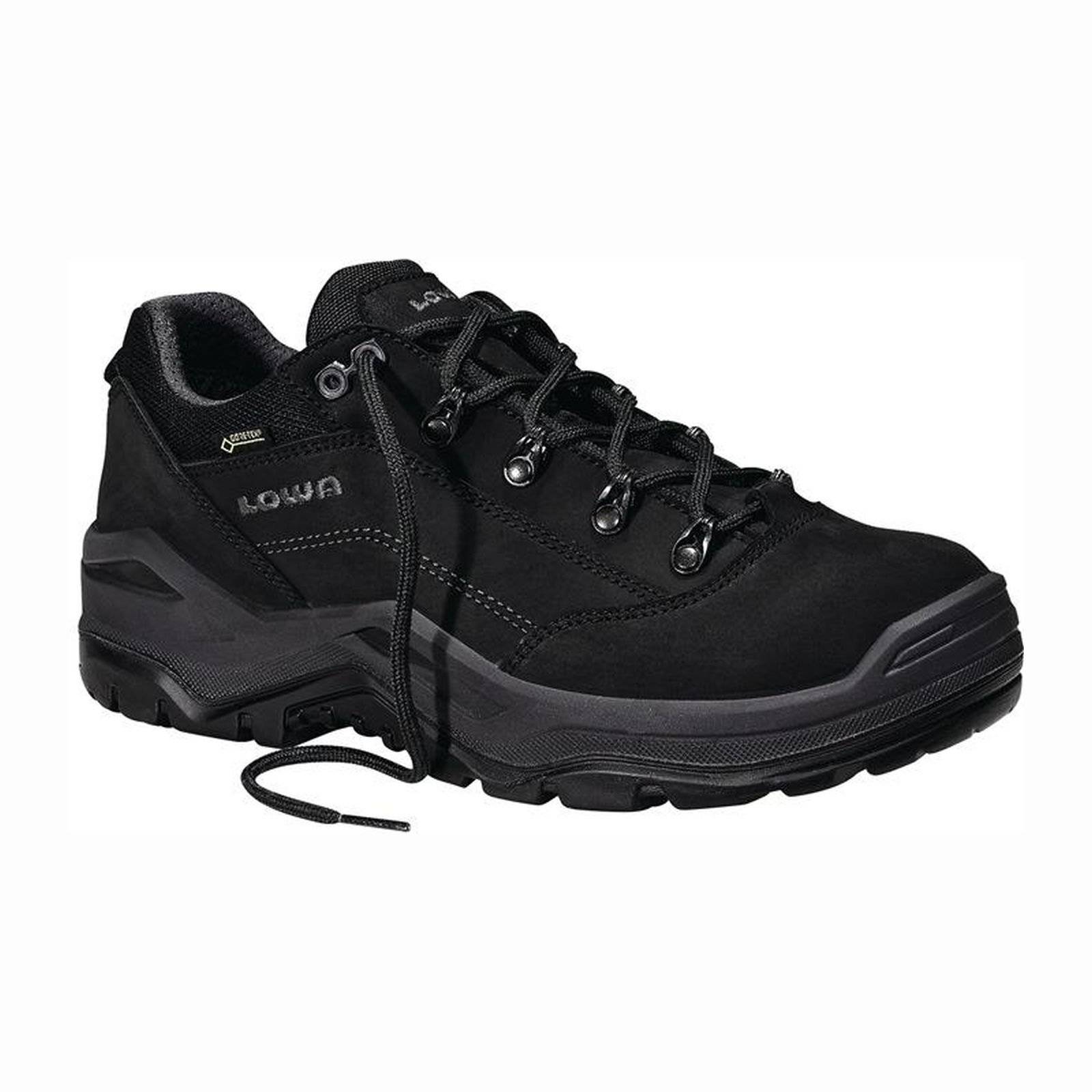 LOWA Sicherheitsschuh Renegade Work GTX black Lo Größe 43 schwarz / schwarz - 5614-43