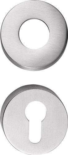 OGRO Schlüsselrosette 6612 PZ ER VA ER Schildst.9mm PZ rd - 90055000201