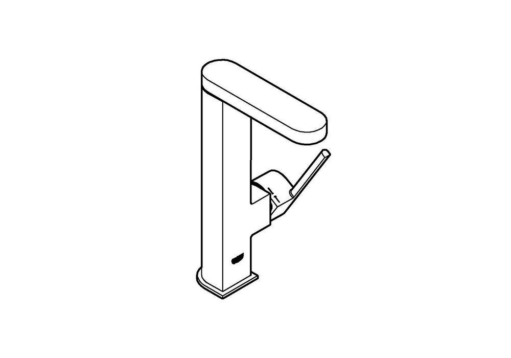 GROHE EH-Waschtischbatterie Plus 1/2Zoll L-Size chr chrom L-Size
