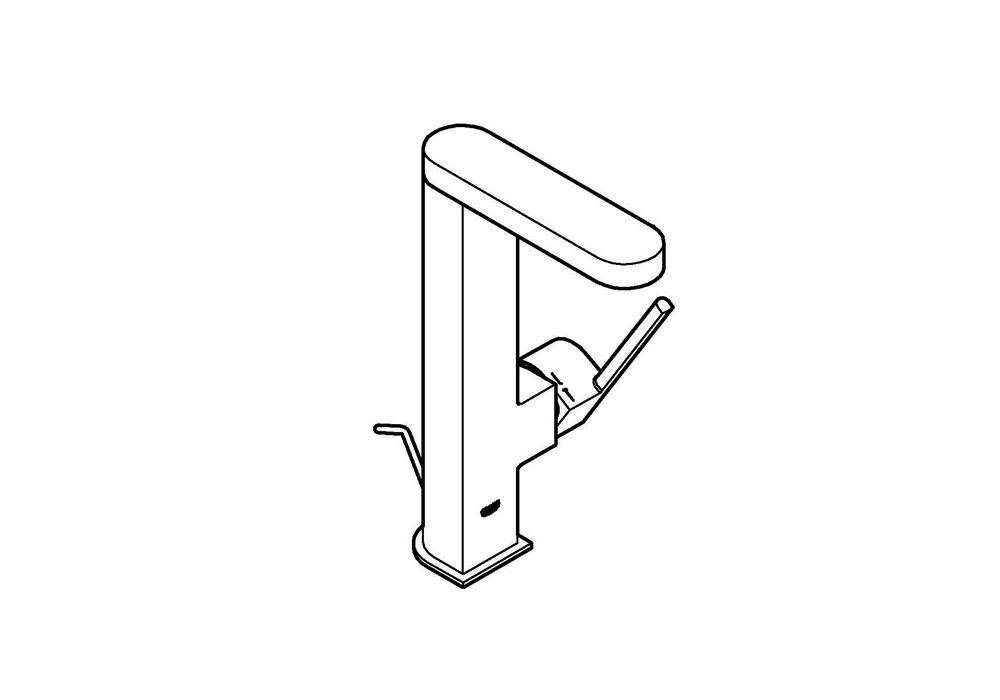 GROHE EH-Waschtischbatterie Plus 1/2Zoll L-Size chr chrom