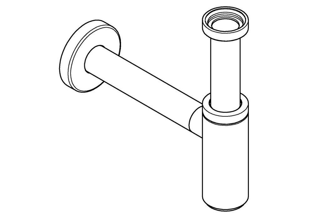 GROHE Geruchverschluss 1 1/4Zoll f Wascht. ha graph gebü hard