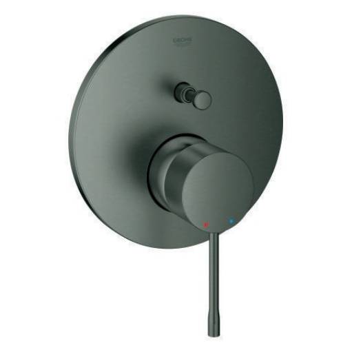 Grohe EH-Wannenbatterie 24058AL1 Essence hard graphite gebürstet FMS für 35600