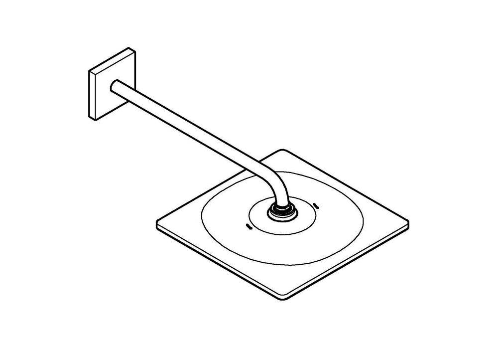 GROHE Kopfbrauseset Rainshower 310 Mono Cube 422mm chr chrom