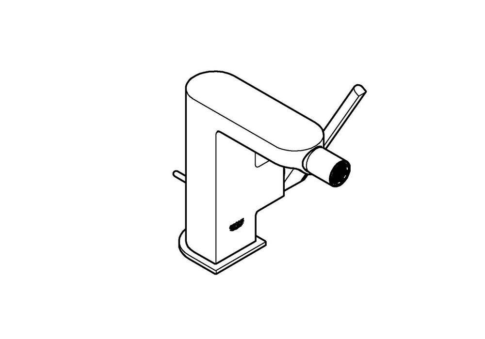 GROHE EH-Bidetbatterie Plus 1/2Zoll chr chrom