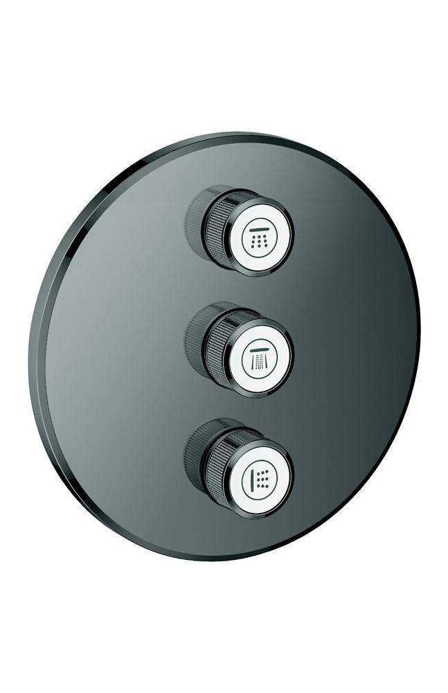 GROHE 3-fach UP-Ventil Grohtherm Smart Control rd 3-fach ha graph